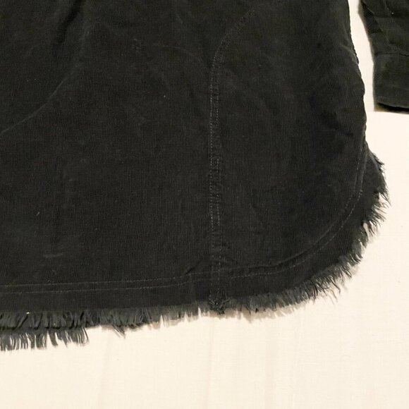 Offline by Aerie Corduroy Quarter Zip Shacket Oversized Womens Medium Shirt - Picture 2 of 16